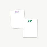 personalized name notepad, lined notepad, monogram stationary / stationary, teacher gift, to do list, grad gift, colorful stationery